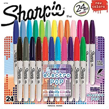 Sandford Ink Sanford Ink Fine Electro Pop Marker, Fine Point, Assorted SA33638